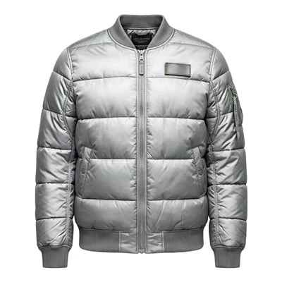 Men's Puffy Quilted Bomber Jacket factory